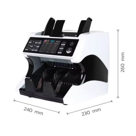 เครื่องนับธนบัตร นับมูลค่าเงินไทยแบบ MIX ได้ รองรับ 12 สกุลเงิน WINMAX รุ่น AL-920_2